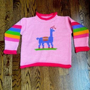 Alpaca and cotton blend sweater